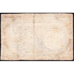 Assignat 46a - 5 livres - 10 brumaire an 2 - Signature 1 - Etat : TTB