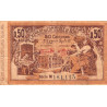Algérie - Bône 138-18 - 50 centimes - Série M - 23/09/1921 - Etat : TB-