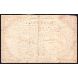 Assignat 46a - 5 livres - 10 brumaire an 2 - Signature 29 - Etat : TTB-