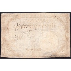 Assignat 46a - 5 livres - 10 brumaire an 2 - Signature 30 - Etat : TB