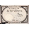 Assignat 46a - 5 livres - 10 brumaire an 2 - Signature 37 - Etat : TB-