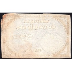 Assignat 46a - 5 livres - 10 brumaire an 2 - Signature 41 - Etat : TB