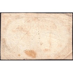 Assignat 46a - 5 livres - 10 brumaire an 2 - Signature 45 - Etat : TB-