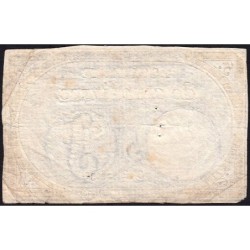 Assignat 46a - 5 livres - 10 brumaire an 2 - Signature 44 - Etat : TB+