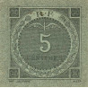 Algérie - Bougie-Sétif 139-9a - 5 centimes - 1916 - Etat : SPL