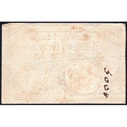 Assignat 46a - 5 livres - 10 brumaire an 2 - Signature 88 - Etat : TTB