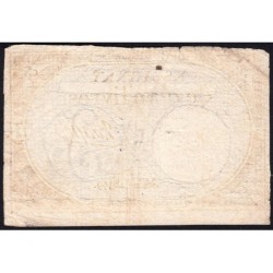 Assignat 46a - 5 livres - 10 brumaire an 2 - Signature 99 - Etat : TB