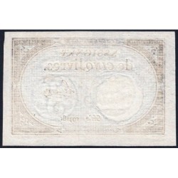 Assignat 46a - 5 livres - 10 brumaire an 2 - Signature 67 - Etat : pr.NEUF