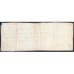 Promesse de mandat 59a - 25 francs - 28 ventôse an 4 - Sans série - Etat : TTB-