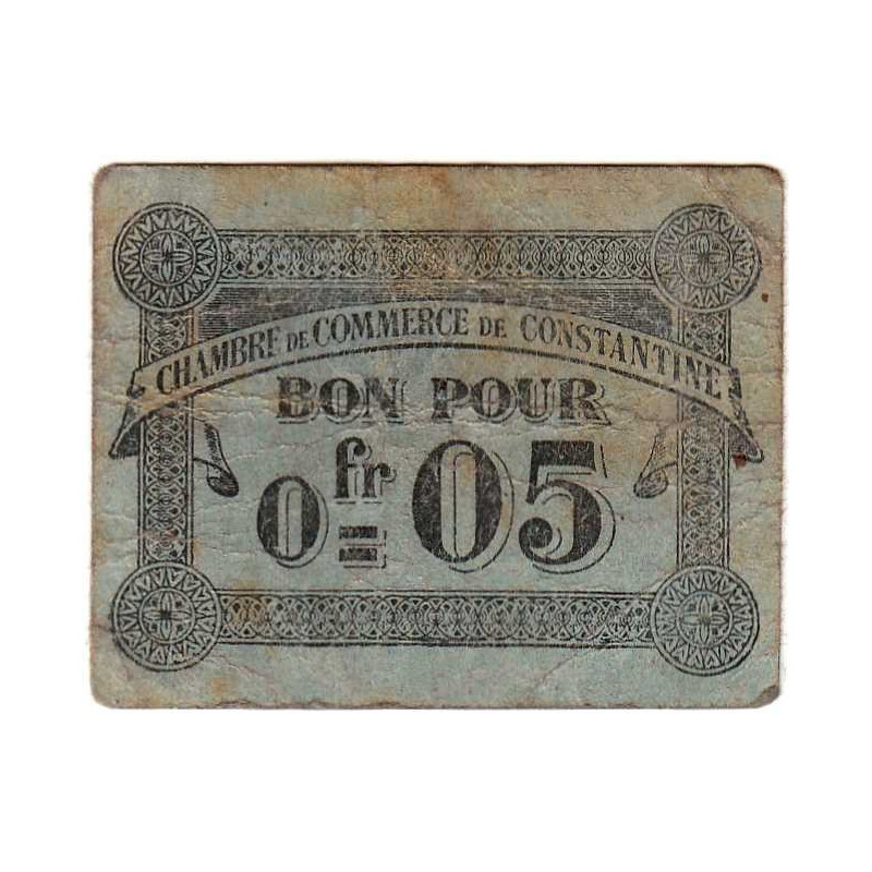 Algérie - Constantine 140-46 - 0,05 franc - 12/10/1915 - Etat : TB-