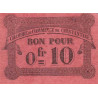 Algérie - Constantine 140-47 - 0,10 franc - 12/10/1915 - Etat : SPL