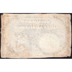 Assignat 46a - 5 livres - 10 brumaire an 2 - Signature 53 - Etat : TB