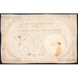 Assignat 46a - 5 livres - 10 brumaire an 2 - Signature 57 - Etat : TB+