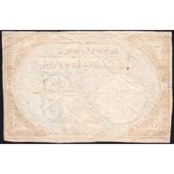 Assignat 46a - 5 livres - 10 brumaire an 2 - Signature 60 - Etat : TTB