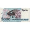Brésil - Pick 232c - 5'000 cruzeiros - Série AA 5977 - 1993 - Etat : TTB+