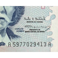 Brésil - Pick 232c - 5'000 cruzeiros - Série AA 5977 - 1993 - Etat : TTB+