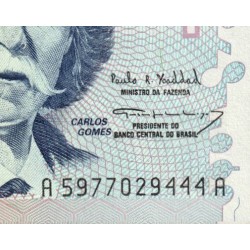 Brésil - Pick 232c - 5'000 cruzeiros - Série AA 5977 - 1993 - Etat : NEUF