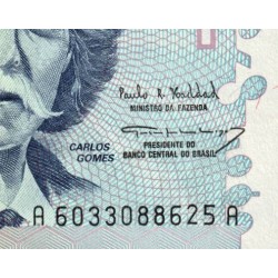 Brésil - Pick 232c - 5'000 cruzeiros - Série AA 6033 - 1993 - Etat : SPL+
