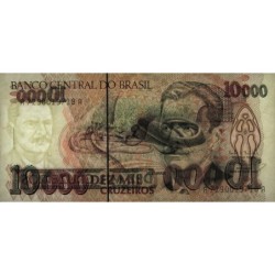 Brésil - Pick 233c - 10'000 cruzeiros - Série AA 7290 - 1993 - Etat : TTB+