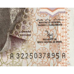 Brésil - Pick 234 - 50'000 cruzeiros - Série AA 3225 - 1992 - Etat : NEUF