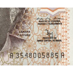 Brésil - Pick 234 - 50'000 cruzeiros - Série AA 3548 - 1992 - Etat : NEUF