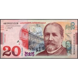 Géorgie - Pick 78b - 20 lari - Série AB - 2021 - Etat : NEUF