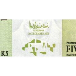 Malawi - Pick 36c - 5 kwacha - Série BE - 01/12/2005 - Etat : NEUF