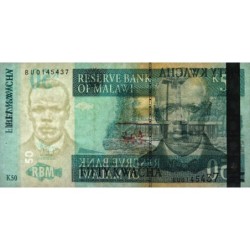 Malawi - Pick 53e - 50 kwacha - Série BU - 30/06/2011 - Etat : TTB