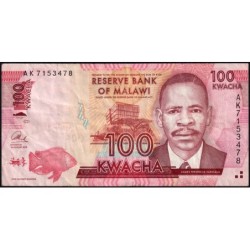Malawi - Pick 59b - 100 kwacha - Série AK - 01/01/2013 - Etat : TB
