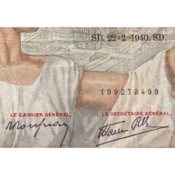 F 26-23 - 22/02/1940 - 100 francs - Sully - Série D.7972 - Etat : TB