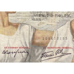 F 26-24 - 07/03/1940 - 100 francs - Sully - Série C.8388 - Etat : TTB-