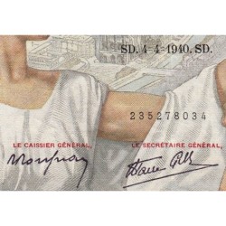 F 26-26 - 04/04/1940 - 100 francs - Sully - Série D.9412 - Etat : TTB