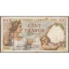 F 26-27 - 18/04/1940 - 100 francs - Sully - Série M.9860 - Etat : TB