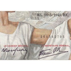 F 26-29 - 16/05/1940 - 100 francs - Sully - Série S.10582 - Etat : SUP