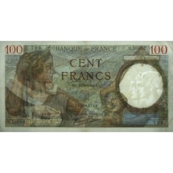 F 26-29 - 16/05/1940 - 100 francs - Sully - Série S.10582 - Etat : TTB