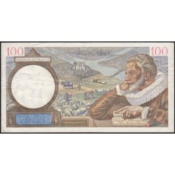 F 26-29 - 16/05/1940 - 100 francs - Sully - Série S.10582 - Etat : TTB