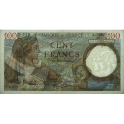 F 26-29 - 16/05/1940 - 100 francs - Sully - Série S.10582 - Etat : TTB