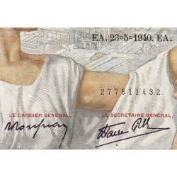 F 26-30 - 23/05/1940 - 100 francs - Sully - Série M.11113 - Etat : TB