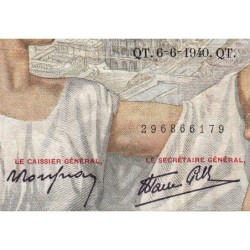 F 26-31 - 06/06/1940 - 100 francs - Sully - Série R.11875 - Etat : TB