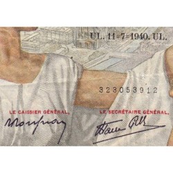 F 26-33 - 11/07/1940 - 100 francs - Sully - Série D.12923 - Etat : TB