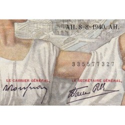 F 26-35 - 08/08/1940 - 100 francs - Sully - Série C.13424 - Etat : TTB