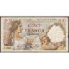 F 26-35 - 08/08/1940 - 100 francs - Sully - Série V.13805 - Etat : TB-
