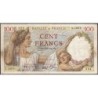 F 26-35 - 08/08/1940 - 100 francs - Sully - Série Q.13876 - Etat : TB