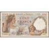 F 26-36 - 16/08/1940 - 100 francs - Sully - Série V.14045 - Etat : TB