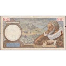 F 26-36 - 16/08/1940 - 100 francs - Sully - Série V.14045 - Etat : TB