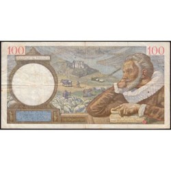 F 26-37 - 16/08/1940 - 100 francs - Sully - Série Q.14635 - Etat : TB