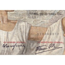 F 26-37 - 16/08/1940 - 100 francs - Sully - Série L.14815 - Etat : TB-