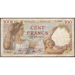 F 26-39 - 24/10/1940 - 100 francs - Sully - Série P.15526 - Etat : TB-