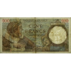 F 26-24 - 07/03/1940 - 100 francs - Sully - Série C.8388 - Etat : TTB-
