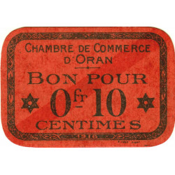 Algérie - Oran 141-47 - 0,10 franc - 1916 - Etat : NEUF
